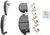 Blue Series Semi-Metallic Front Brake Pad Set | BOSBE855H