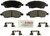 Blue Series Ceramic Front Brake Pad Set | BOSBE1592H
