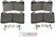 Blue Series Semi-Metallic Front Brake Pad Set | BOSBE2390H