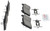 Blue Series Semi-Metallic Front Brake Pad Set | BOSBE2390H