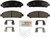 Blue Series Ceramic Front Brake Pad Set | BOSBE1401H