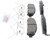 Blue Series Ceramic Front Brake Pad Set | BOSBE1401H