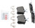 Blue Series Semi-Metallic Rear Brake Pad Set | BOSBE340H