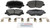 Blue Series Ceramic Front Brake Pad Set | BOSBE1595H