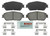 Blue Series Ceramic Front Brake Pad Set | BOSBE906H