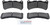 Blue Series Ceramic Front Brake Pad Set | BOSBE1365
