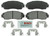 Blue Series Semi-Metallic Front Brake Pad Set | BOSBE1089H