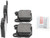 Blue Series Semi-Metallic Rear Brake Pad Set | BOSBE874