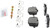 Blue Series Semi-Metallic Brake Pad Set | BOSBE1850H