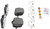 Blue Series Semi-Metallic Brake Pad Set | BOSBE1850H