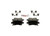 Blue Series Ceramic Front Brake Pad Set | BOSBE831H