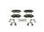 Blue Series Ceramic Front Brake Pad Set | BOSBE831H
