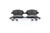 Blue Series Semi-Metallic Rear Brake Pad Set | BOSBE1093H