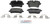 Blue Series Semi-Metallic Rear Brake Pad Set | BOSBE1547H