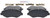 Blue Series Semi-Metallic Front Brake Pad Set | BOSBE1316H