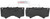 Blue Series Ceramic Front Brake Pad Set | BOSBE1303H