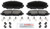 Blue Series Ceramic Front Brake Pad Set | BOSBE1210H