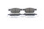 Blue Series Ceramic Front Brake Pad Set | BOSBE1978H