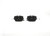 Blue Series Ceramic Front Brake Pad Set | BOSBE2487H