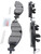 Blue Series Semi-Metallic Front Brake Pad Set | BOSBE1278H