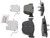 Blue Series Semi-Metallic Front Brake Pad Set | BOSBE1294H
