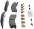 Blue Series Semi-Metallic Front Brake Pad Set | BOSBE945H
