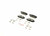 Blue Series Ceramic Rear Brake Pad Set | BOSBE2449H