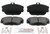 Blue Series Ceramic Front Brake Pad Set | BOSBE598H