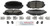 Blue Series Ceramic Front Brake Pad Set | BOSBE1628H