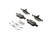 Blue Series Semi-Metallic Front Brake Pad Set | BOSBE781H