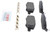 Blue Series Semi-Metallic Rear Brake Pad Set | BOSBE1274H