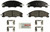 Blue Series Ceramic Front Brake Pad Set | BOSBE1339H