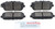 Blue Series Ceramic Rear Brake Pad Set | BOSBE1180
