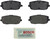 Blue Series Ceramic Rear Brake Pad Set | BOSBE1180
