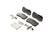 Blue Series Semi-Metallic Front Brake Pad Set | BOSBE1149H