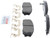 Blue Series Ceramic Front Brake Pad Set | BOSBE955H