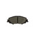 Blue Series Ceramic Front Brake Pad Set | BOSBE2176H
