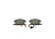 Blue Series Ceramic Front Brake Pad Set | BOSBE1633H