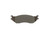 Blue Series Semi-Metallic Front Brake Pad Set | BOSBE1045H
