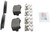 Blue Series Ceramic Rear Brake Pad Set | BOSBE2299H