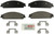Blue Series Ceramic Front Brake Pad Set | BOSBE1070H