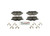 Blue Series Ceramic Rear Brake Pad Set | BOSBE1657H