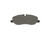 Blue Series Semi-Metallic Front Brake Pad Set | BOSBE1098H