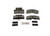 Blue Series Semi-Metallic Front Brake Pad Set | BOSBE459H