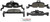 Blue Series Ceramic Front Brake Pad Set | BOSBE1897