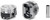 Silv-O-Lite ReMan Pro Piston & Ring Kit - Chevrolet 350ci/5.7L (V8) | UEM1476HC-.030K1