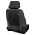 Ram Deluxe Sideless 3 Piece Seat Cover - Grey Logo | PLC008628R25