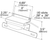 License Lamp, Clear, W/Bracket | GRO60321