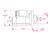 Ultra Duty Diesel Starter, 4.75:1 Gear Reduction, 275 ft./lb. Torque, Black Wrinkle Finish | 12P9059