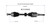 Buick, Chevrolet (1.4 - AWD/FWD) CV Axle Assembly  - Front Left | GSPNCV25002